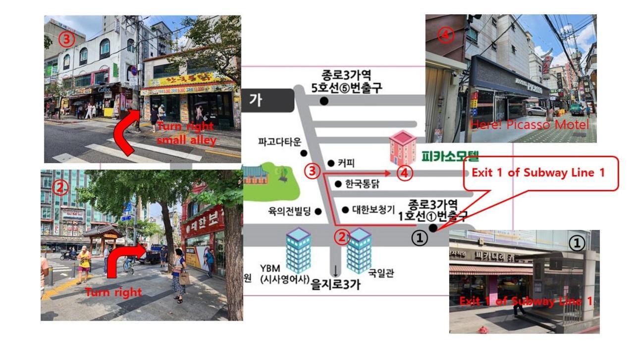Picasso Motel Seul Exterior foto